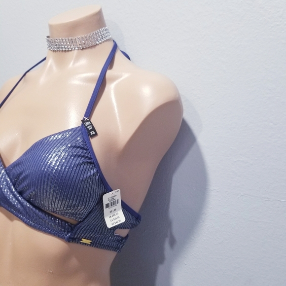 New PINK Victoria's Secret swimsuit bikini top SMALL - Picture 2 of 4